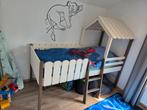 Kinder bed half hoog slaper 90x200, Kinderen en Baby's, Kinderkamer | Stapelbedden en Hoogslapers, Ophalen, Zo goed als nieuw