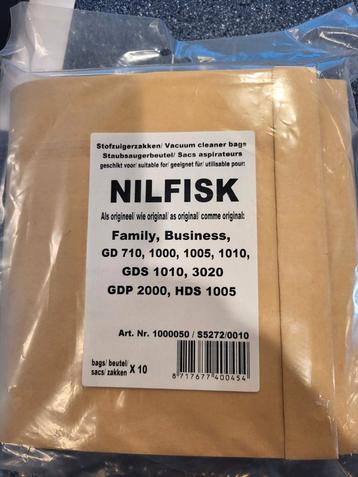 Nilfisk Stofzuigerzakken - Nieuw in verpakking! beschikbaar voor biedingen