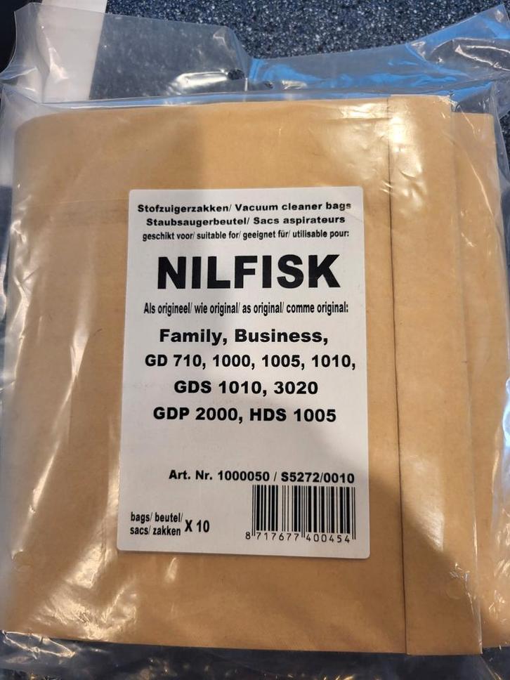Nilfisk Stofzuigerzakken - Nieuw in verpakking!, Witgoed en Apparatuur, Overige Witgoed en Apparatuur, Nieuw, Ophalen of Verzenden