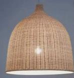 IKEA LERAN hanglamp Rotan, 60 cm, Uitstekende staat, Ophalen of Verzenden, Zo goed als nieuw, 50 tot 75 cm