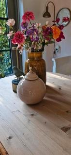 Olielamp keramiek groot roze, Huis en Inrichting, Ophalen, Zo goed als nieuw, Overige materialen, Minder dan 25 cm