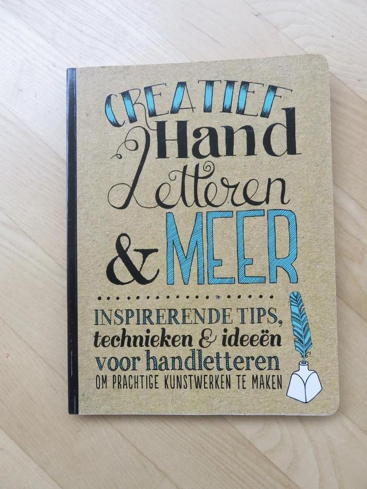 Creatief handletteren & meer -, Hobby en Vrije tijd, Tekenen, Zo goed als nieuw, Boek of Gids, Ophalen of Verzenden