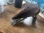 Vintage Fietszadel met Veren, Ophalen of Verzenden, Gebruikt, Oldtimer, Zadel