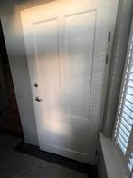 2 binnen opdekdeuren 2.11 hoog, 93cm hoog, Doe-het-zelf en Verbouw, Deuren en Horren, Ophalen, Zo goed als nieuw, Binnendeur, 200 tot 215 cm
