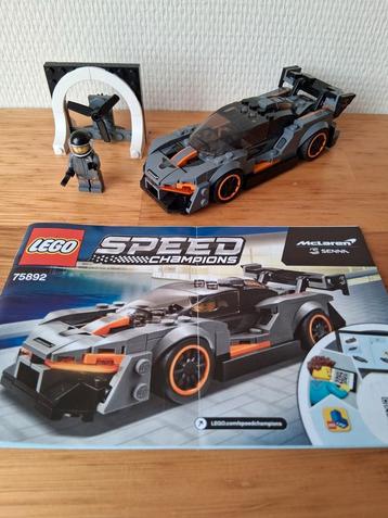 Lego speed champions McLaren senna 75892 complete set beschikbaar voor biedingen