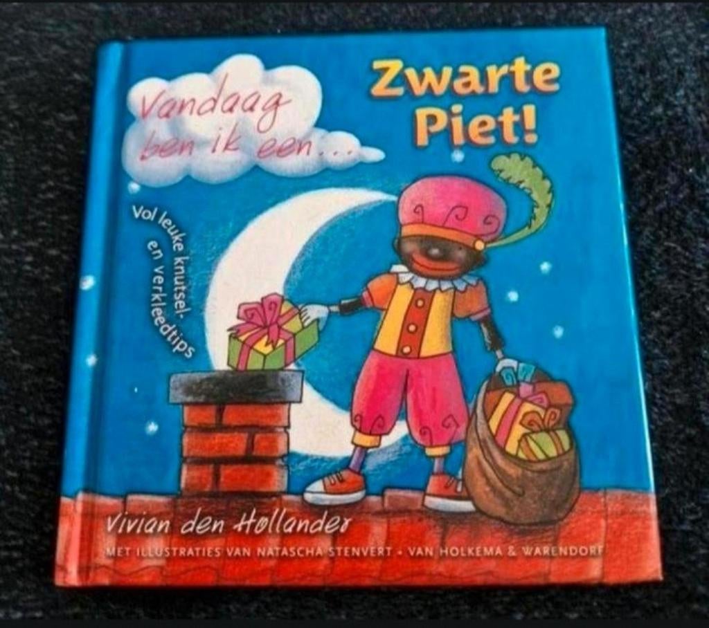 Boekje Vandaag ben ik een....Zwarte Piet, Ophalen of Verzenden, Zo goed als nieuw