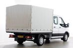 Ford Transit 2.0 TDCI 130pk L2H1 Trend D.C. Open Laadbak met, Auto's, Voorwielaandrijving, 15 km/l, Euro 6, 4 cilinders