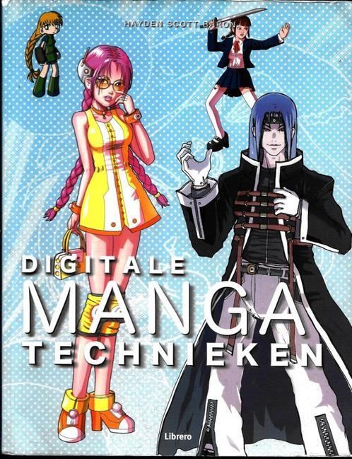 Digitale Manga technieken - Hayden Scott-Baron, Boeken, Hobby en Vrije tijd, Zo goed als nieuw, Tekenen en Schilderen, Ophalen of Verzenden