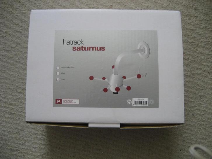 Nieuwe wand kapstok / hatrack, gebroken wit met metaal., Huis en Inrichting, Overige Huis en Inrichting, Nieuw, Verzenden