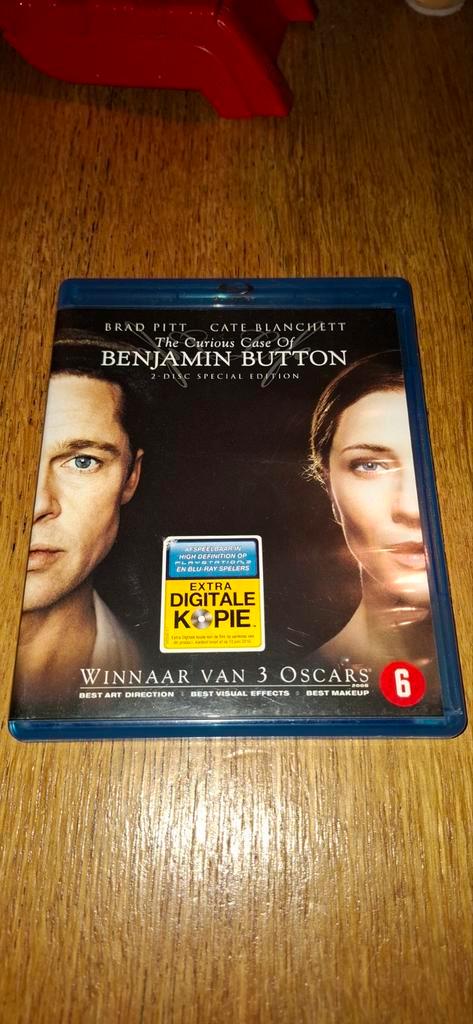 Curious Case Benjamin Button - Blu-ray NLO, Cd's en Dvd's, Blu-ray, Zo goed als nieuw, Drama, Ophalen of Verzenden