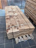 Eiken planken 27mm KD pakket 1,037 m3, Doe-het-zelf en Verbouw, Hout en Planken, Ophalen of Verzenden, Zo goed als nieuw, Eiken