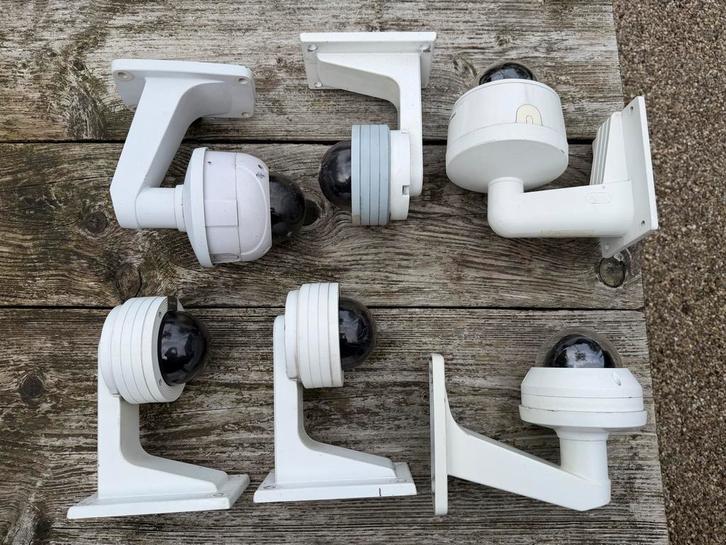 Dummy beveiligingscamera's, 6 stuks (gebruikte staat), Audio, Tv en Foto, Videobewaking, Niet werkend, Buitencamera, Ophalen