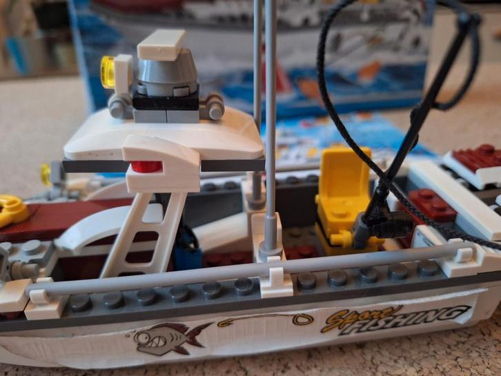 Lego City 60147 Vissersboot, Kinderen en Baby's, Speelgoed | Duplo en Lego, Gebruikt, Lego, Complete set, Ophalen of Verzenden