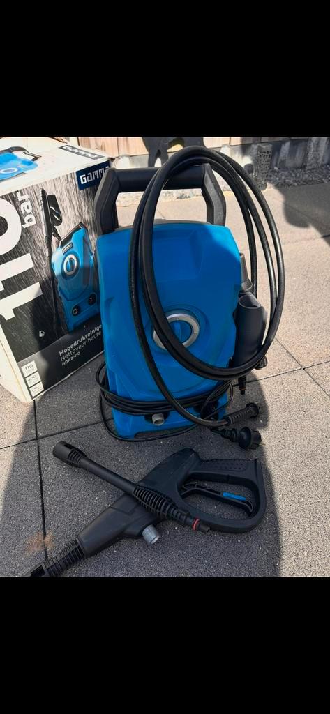 Gamma Hogedrukreiniger - Gebruikt, Tuin en Terras, Hogedrukreinigers, Gebruikt, Elektrisch, Met regelbare waterdruk, Ophalen of Verzenden