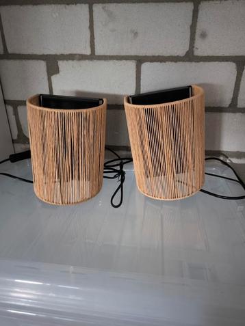 Wandlampjes kwantum 2 stuks, als nieuw! beschikbaar voor biedingen