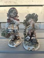 T.Galli Capodimonte italy 2 beeldjes, Ophalen of Verzenden