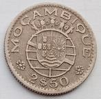 2.5 Escudos 1954 Mozambique Munt Mozambiek Afrika Kolonie, Ophalen of Verzenden, Overige landen