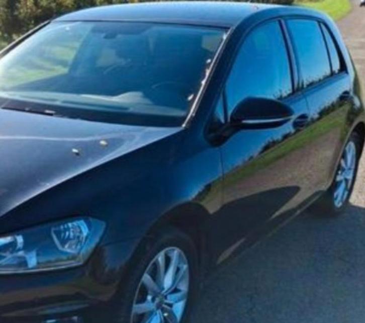 Volkswagen Golf 1.6 TDI 81KW 5D 2017 Zwart, Auto's, Volkswagen, Particulier, Golf, ABS, Airbags, Airconditioning, Android Auto