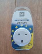 Reisstekker UK naar EU EURO, Ophalen of Verzenden, Nieuw