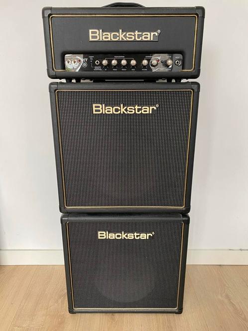 Blackstar ht-5 head + 2 Speaker Cabinets, Muziek en Instrumenten, Versterkers | Bas en Gitaar, Zo goed als nieuw, Gitaar, Minder dan 50 watt