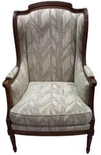 Louis Seize Bergere in notelaar., Antiek en Kunst, Antiek | Meubels | Stoelen en Banken, Ophalen