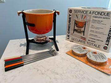 Le Creuset La Mama Fondue Set Flame Compleet beschikbaar voor biedingen