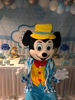 Mickey Mouse mascotte met acteur voor de leukste feestjes!!, Ophalen of Verzenden, Zo goed als nieuw