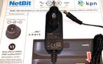 NetBit NBC12B120100VE 236-0127036 12V 1A 12W Power Adapter, Ophalen of Verzenden, Nieuw