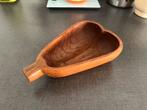 Teak houten peer schaaltje, Antiek en Kunst, Ophalen of Verzenden