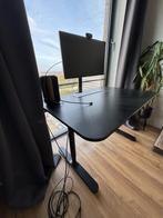 Moderne bureau in het zwart, Ophalen, Zo goed als nieuw, Bureau