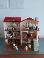 Groot Sylvanian Families Poppenhuis met Accessoires, Ophalen of Verzenden, Zo goed als nieuw, Poppenhuis