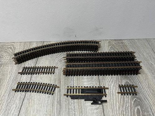 Fleischmann H0 rails, B-kwaliteit, Hobby en Vrije tijd, Modeltreinen | H0, Gebruikt, Rails, Gelijkstroom, Fleischmann, Ophalen of Verzenden
