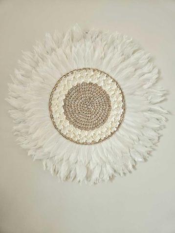 Wanddecoratie Juju wit 3 uit Bali beschikbaar voor biedingen