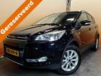 Ford Kuga 1.5 Titanium navigatie trekhaak dealer onderhouden, 4 cilinders, Leder en Stof, Zwart, Origineel Nederlands