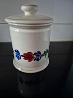 Boerenbont voorraad pot met deksel zonder tekst, Overige typen, Ophalen of Verzenden, Zo goed als nieuw, Aardewerk