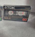 TDK MA-X60 Metal Cassette - Nieuw in Verpakking!, Cd's en Dvd's, Cassettebandjes, Ophalen of Verzenden, Nieuw in verpakking, Overige genres