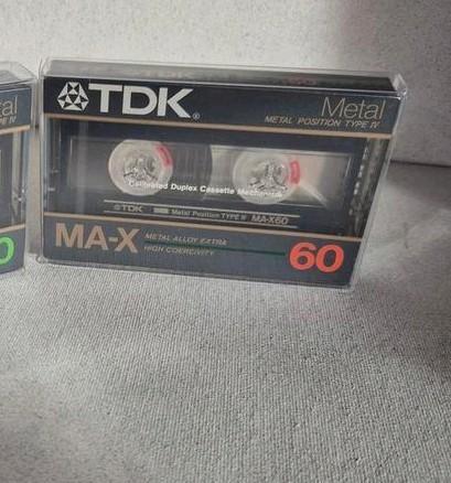 TDK MA-X60 Metal Cassette - Nieuw in Verpakking!, Cd's en Dvd's, Cassettebandjes, Nieuw in verpakking, Overige genres, 1 bandje