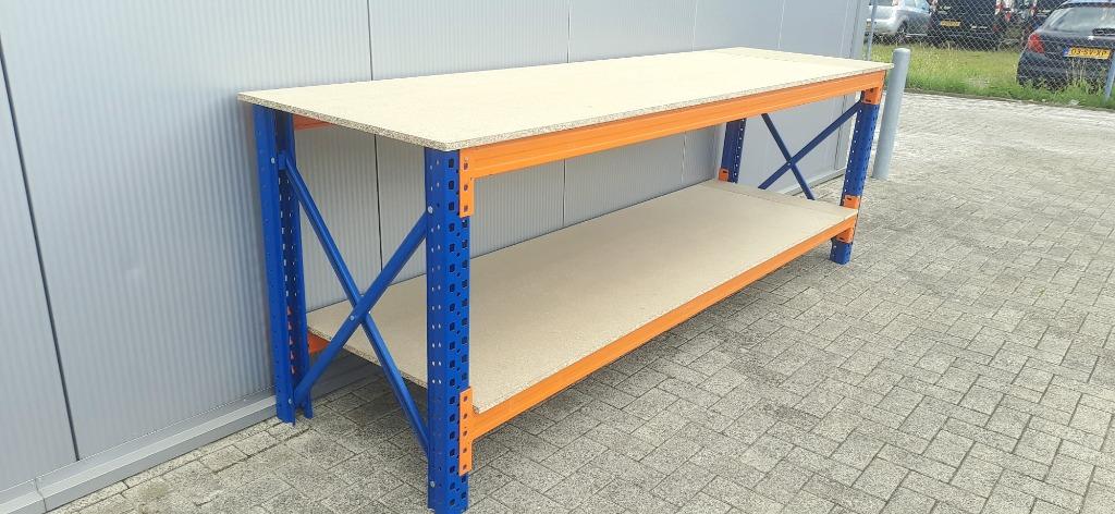Werkbanken Werkbank inpaktafel Magazijn Tafel Stelling, Doe-het-zelf en Verbouw, Werkbanken, Zo goed als nieuw, Ophalen of Verzenden