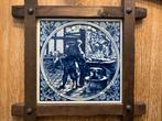 Delfts Blauwe Tegel - De Smit, Antiek en Kunst, Antiek | Wandborden en Tegels, Ophalen of Verzenden