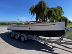 Stalen Sloep 260 PK Mercruiser MPI motor, Watersport en Boten, Sloepen, Gebruikt, Staal, Binnenboordmotor, 6 meter of meer