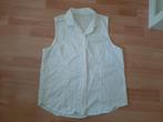 Blouse zonder mouwen maat L, Ophalen of Verzenden, Zo goed als nieuw, Maat 38/40 (M), Wit
