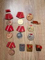 DDR NVA Kampfgruppe medailles, Verzamelen, Ophalen of Verzenden