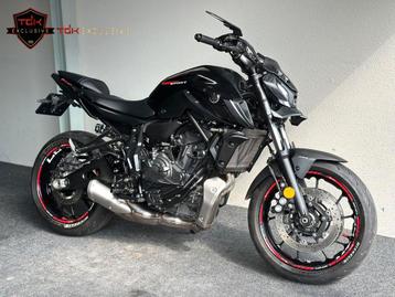 YAMAHA MT-07 ABS TECH BLACK 2021 15.497 KM MT07 MT 07 beschikbaar voor biedingen