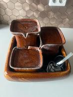 Keramische Drinkfontein Kat, Ophalen of Verzenden, Gebruikt, Overige materialen, Fontein