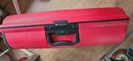 Grote gebruikte rode hardcase reiskoffer - Carlton, Gebruikt, Hard kunststof, 45 tot 55 cm, Slot