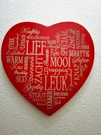 Hart schilderslinnen 29 cm, Ophalen of Verzenden, Nieuw