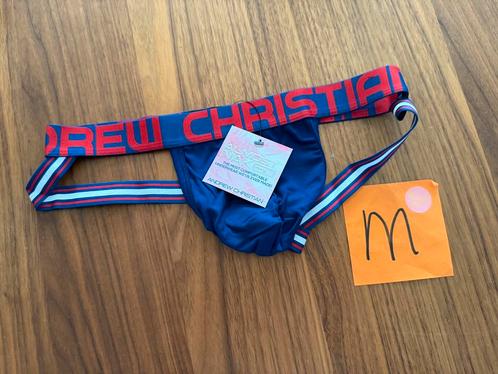 Andrew Christian, jock, jockstrap, blauw, Kleding | Heren, Ondergoed, Slip, Ophalen of Verzenden