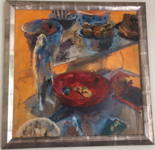 Dinie Boogaart / stilleven 1997, Antiek en Kunst, Kunst | Schilderijen | Klassiek, Ophalen