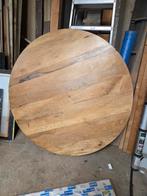 Rond mangohouten tafelblad - 150cm, Ophalen, Gebruikt, Rond, Tafelblad