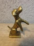 Klein koperen hondje, Antiek en Kunst, Antiek | Koper en Brons, Ophalen of Verzenden